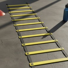 선수용 축구 스텝래더 6m 순발력 훈련 민첩성사다리 간격조절, 1개, 상세페이지 참조