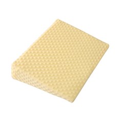 嬰兒多功能枕 雙面可用親膚透氣 30度防吐奶設計寶寶餵奶枕, 方形黃色（45*43*9cm）, 有機棉