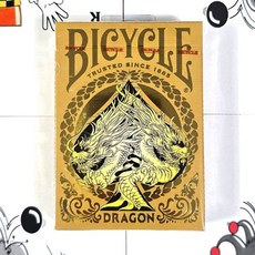 유매직 마술도구바이시클카드 골드드래곤, 1개