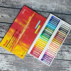 펜텔 선명하고 바래지않는 라지스틱 오일 파스텔 48색 lov+8611Au