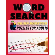 (영문도서) Word Search Brain Booster Puzzle for Adults: Word Hunt Puzzle Book for Adults and Teens Paperback, Independently Published, English, 9798460190188