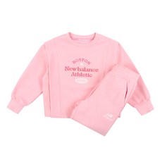 뉴발란스 키즈 여아핏변형 스웻 셋업 NK9YC3201G