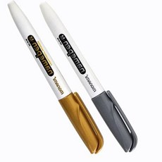 쌍문상회 모나미 네임펜M 금색 은색 낱개