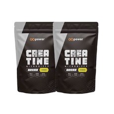 GOpower 果果能量 微粉化一水肌酸 香檸蜂蜜口味, 420g, 2個
