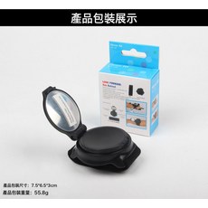 自行車後視鏡 帶手腕帶 360度旋轉反光鏡, 1個, 黑色:如圖