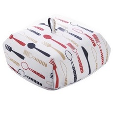 餐桌飯菜保溫蓋 食物保溫蓋 可折疊鋁箔防塵罩, 餐具紅色-大, 1個