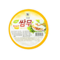 퀸즈마켓_사조대림 쌈무 새콤한맛, 7개, 350g