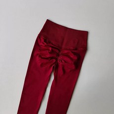 요가 필라테스 제품 하의 헬스 바지 긴기장 트레이닝 요가복 피트니스 팬츠 스포츠웨어 여성의류, 21.앵커레드 노링클 S