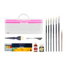 時代中西畫材 時代專配 初學者油畫套組 自學/送禮, 1個