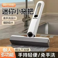 탁상용 밀대 걸레 휴대용 차량용, 1개