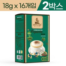 베트남 라이온 카페 4in1 코코넛 카푸치노 커피2박스 LIONCAFE Capuccino, 2박스, 16개입