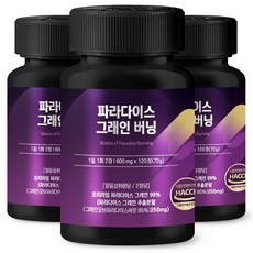 [공식] 버디즈 파라다이스 그래인 버닝, 3개, 120정