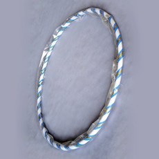 彩色花紋呼拉圈 兒童成人適用 一體式設計, 1個