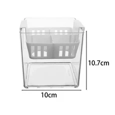 튤립 전구 수경 재배 화분 빛 투과형 꽃병 4칸 내부 바구니 자가 PP 용기 정원용, 02 style-B