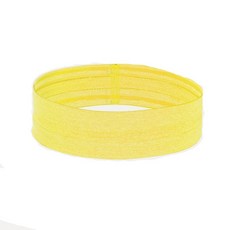 運動吸汗頭帶 [台灣出貨 高彈性運動止汗帶] 透氣頭帶 男女束髮帶 吸汗頭巾 運動頭巾 籃球頭帶 跑步流汗頭帶, 1個, 黃色 高彈性, 黃色