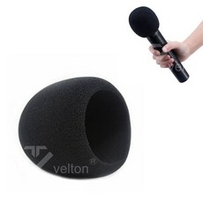 무지스 1+1 SMH0010 핸드 마이크솜 스펀지 노래방 유선 무선 마이크커버, 기본, ＠옵션선택SMH0010 핸드마이크솜