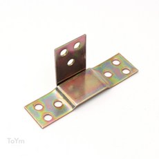 목재고정브라켓 탈착식 ㄱ자 연결 브라켓 2세트 76mm