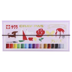 SAKURA 櫻花 蠟筆太卷薰衣草, 16個