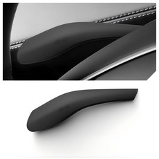 테슬라 모델3 모델Y 주니퍼 호환용 방향지시등 레버 실리콘 보호 커버, 방향지시등 레버 커버, 블랙, 기타