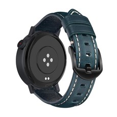 KeeFos 22mm 밴드 CMF by Nothing Watch 3 Pro/CMF Pro 2 대응 가죽 교환 밴드 가죽 스트랩 부드러운 교체 벨트 남녀 겸용 교환 벨트 그린