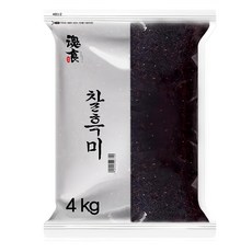 혼식 블랙푸드 찰흑미, 4kg, 1개