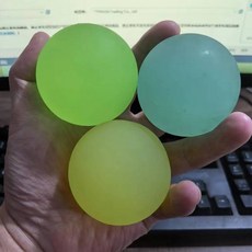 쿠쿠스토어 3PCS 모듬 색상 점보 슈퍼 탄력 공 55MM Balle Rebondissante 생일 파티는 어린이를위한 카니발, 01 CHINA, 02 3PCS Brightly Random