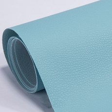 20X30CM 인공 가죽 재료 패치에 수리 끈적 DIY 자기 소파 패치 합성 패브릭, Sky Blue, 1개