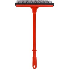 15.9인치 손잡이가 있는 자동차 스퀴지 주유소용 앞유리 창문 유리 욕실 차고 청소 고무 블레이드 클리너 모든 차량에 적용 가능