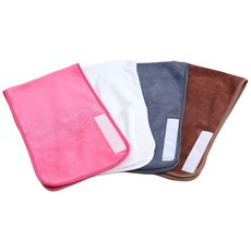 커버제작소 미용 마사지 피부 관리실 사각 헤어터번 헤어밴드, 5개, 브라운