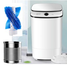 迷你節能洗衣機，多模式選擇，操作簡單，靜音省電，小空間適用, 黑, 7.5L美規黑色