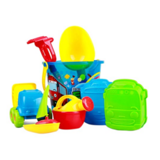 타요 통 모래놀이, 혼합색상 (MIX), 390g, 8세트