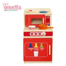 【晴晴百寶盒】台灣品牌 新迷你版幼兒微波爐冰箱 WISDOM 家家酒遊戲教具 益智環保無毒玩具 檢驗合格W901, 1個