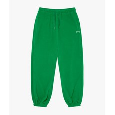 골스튜디오 GOALSTUDIO ESSENTIAL EMBROIDERY FLEECE JOGGER-GREEN 225103