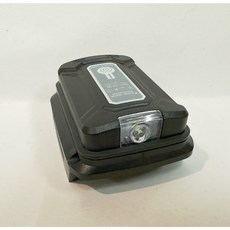 MT款 雙USB充電寶轉換器 帶照明燈 裸機, 1個, 帶燈充電寶雙USB裸機 黑色