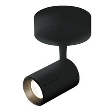 四方圓LED照明 邱比特 COB聚光軌道燈/吸頂燈 (7W/15W/20W/30W/白光/自然光/黃光), 黑殼, 白殼