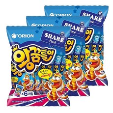오리온 왕꿈틀이 번들, 255g, 3개