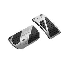 링크앤코 논슬립 자동차 가속 페달 브레이크 커버 패드 내마모성 인테리어 장식 부품, 1. silvery, 기본