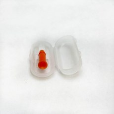 硬式隱形眼鏡/角膜塑型鏡片專用吸棒(附收納盒), 1個, 實心(外盒顏色:透明)