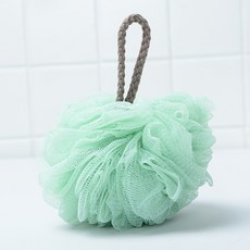 DFMEI 潔麗雅沐浴球可愛少女洗澡搓澡花起泡沐浴用品成人泡澡大號沐浴花, 1個, 綠色