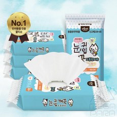 차차펫 에티펫 눈 귀 입 깨끗 도톰한 티슈 40매, 1개