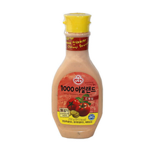 (무)오뚜기 1000아일랜드드레싱, 250g, 3개