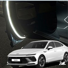 SW 쏘나타디엣지 LED 도어라이트 차량용실내등 차량용용품, 2Way(LED바+도어모듈+DIY풀키트) 웜화이트1M, 1개