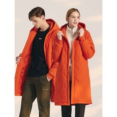 매장정품 네파 퀄팅 롱패딩 유니 오렌지P407893190 1524947