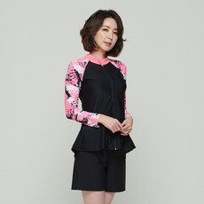 ilikai 女式雅典拉鍊防護服 + 板短套裝