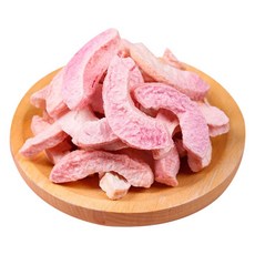 【本草養生】凍乾水蜜桃 原果急凍製成 酥脆香甜 清新果香 健康零食, 40g, 1個