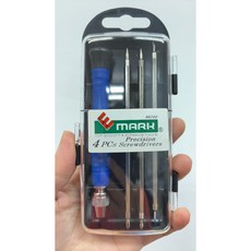 E-MARK T66103 精密起子組 4支組 6合1 鐘錶 眼鏡適用 台灣製, 1個