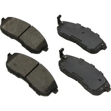 Centric 102.08151 C-Tek 세미 메탈릭 교체용 프론트 디스크 브레이크 패드 세트 일부 인피니티 닛산 르노 스즈키 모델 연식용