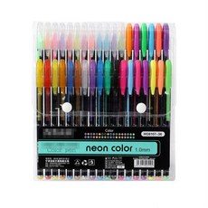 하나스마트 컬러펜 3종 36색 세트 1.0mm 노트정리 네온컬러펜