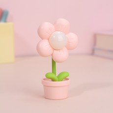 花朵小夜燈迷你小檯燈創意護眼暖光學生宿舍學習燈閱讀燈七夕禮物, 粉色小花花夜燈:彩盒包裝 0.06W