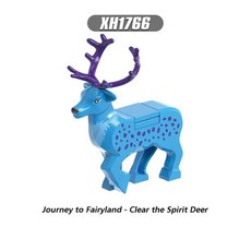 DIY 벽돌 동물 피규어 클래식 빌딩 블록 도시 사슴 올빼미 염소 호랑이 독수리 동물원 농장 액세서리 Leduo, P38